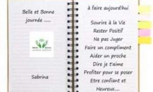 Belle et bonne Journée…..